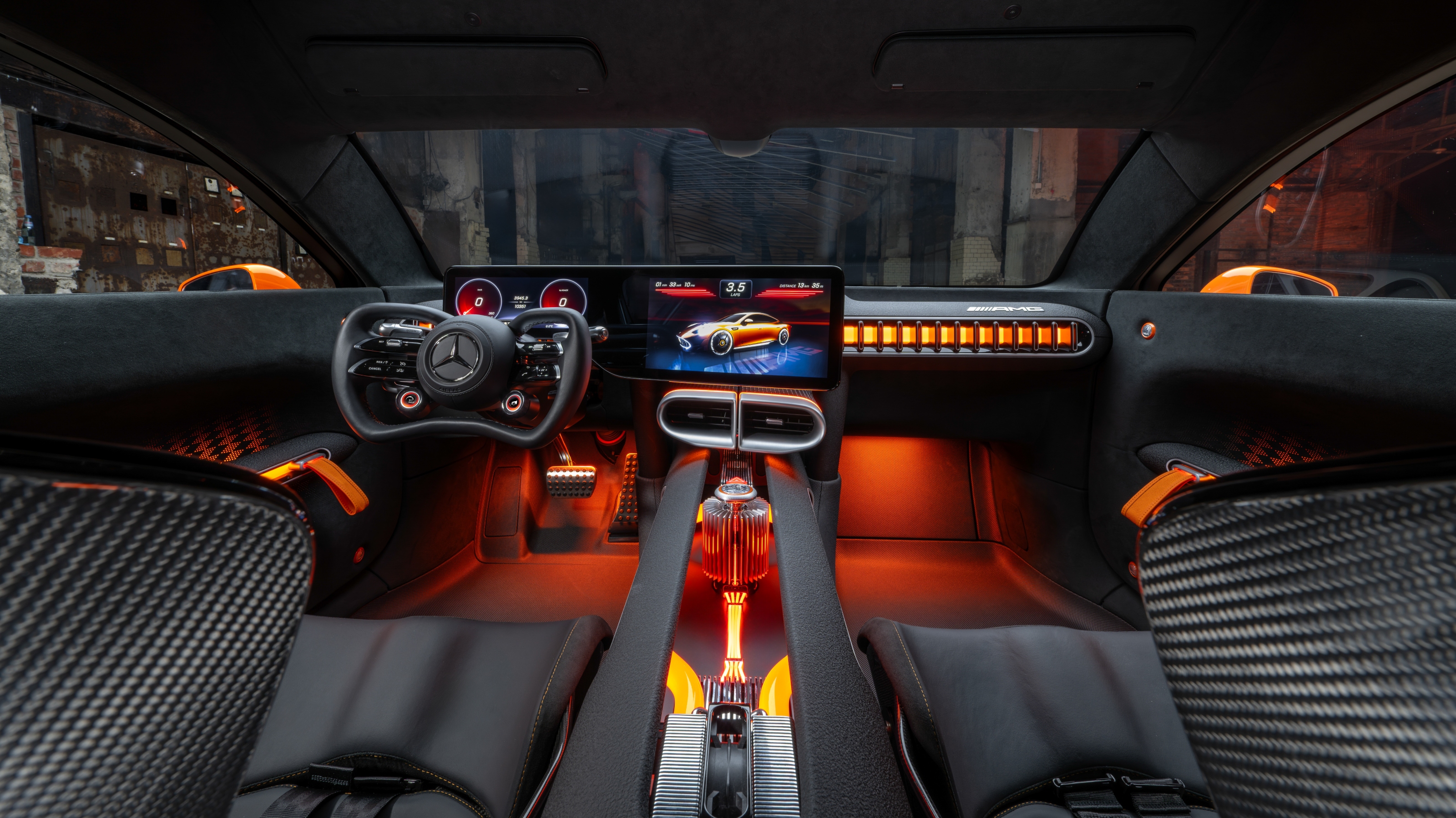 Mercedes-AMG Concept GT XX – interior