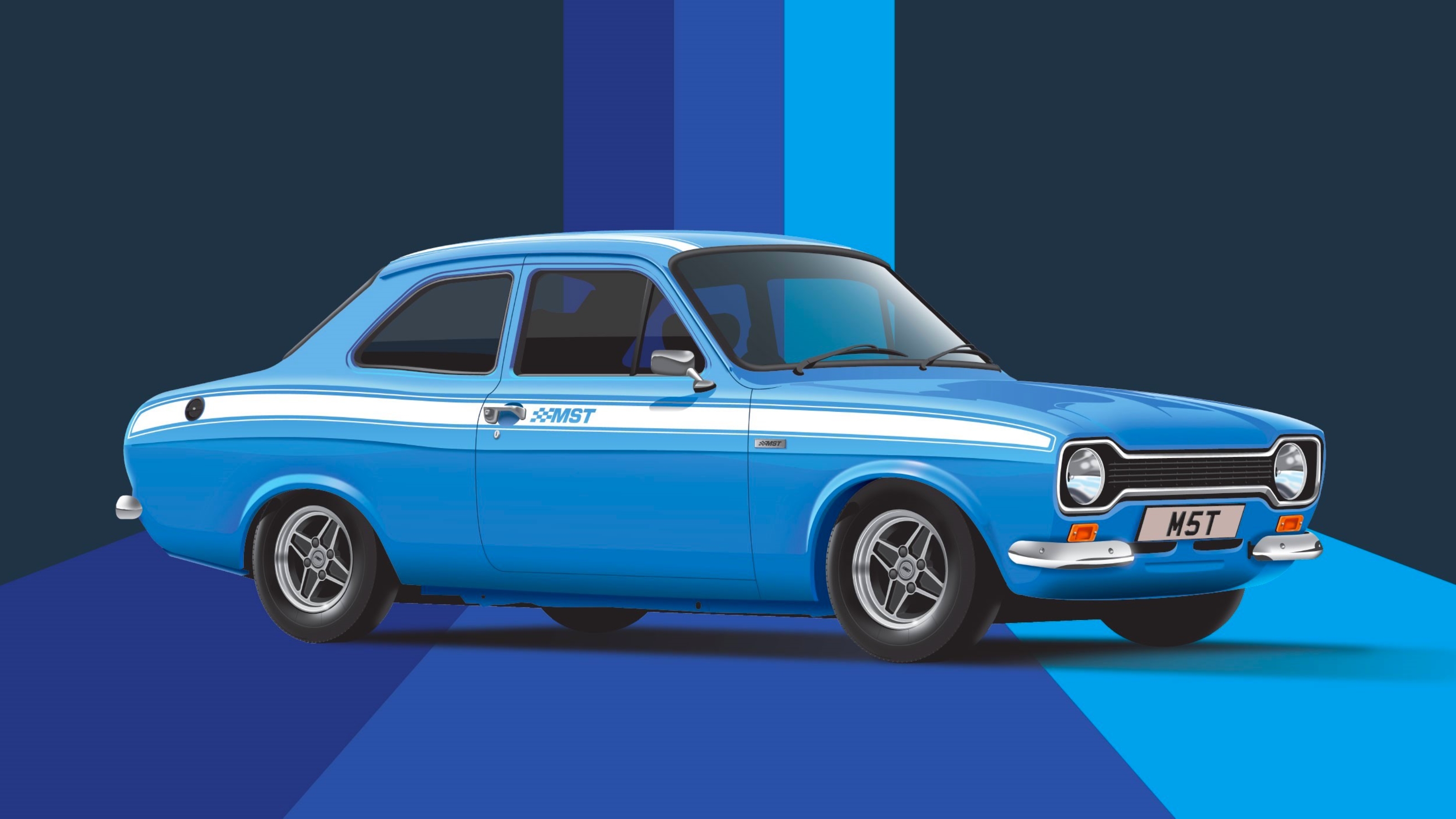 MST Ford Escort front