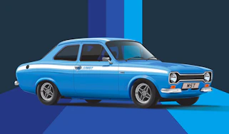 MST Ford Escort front