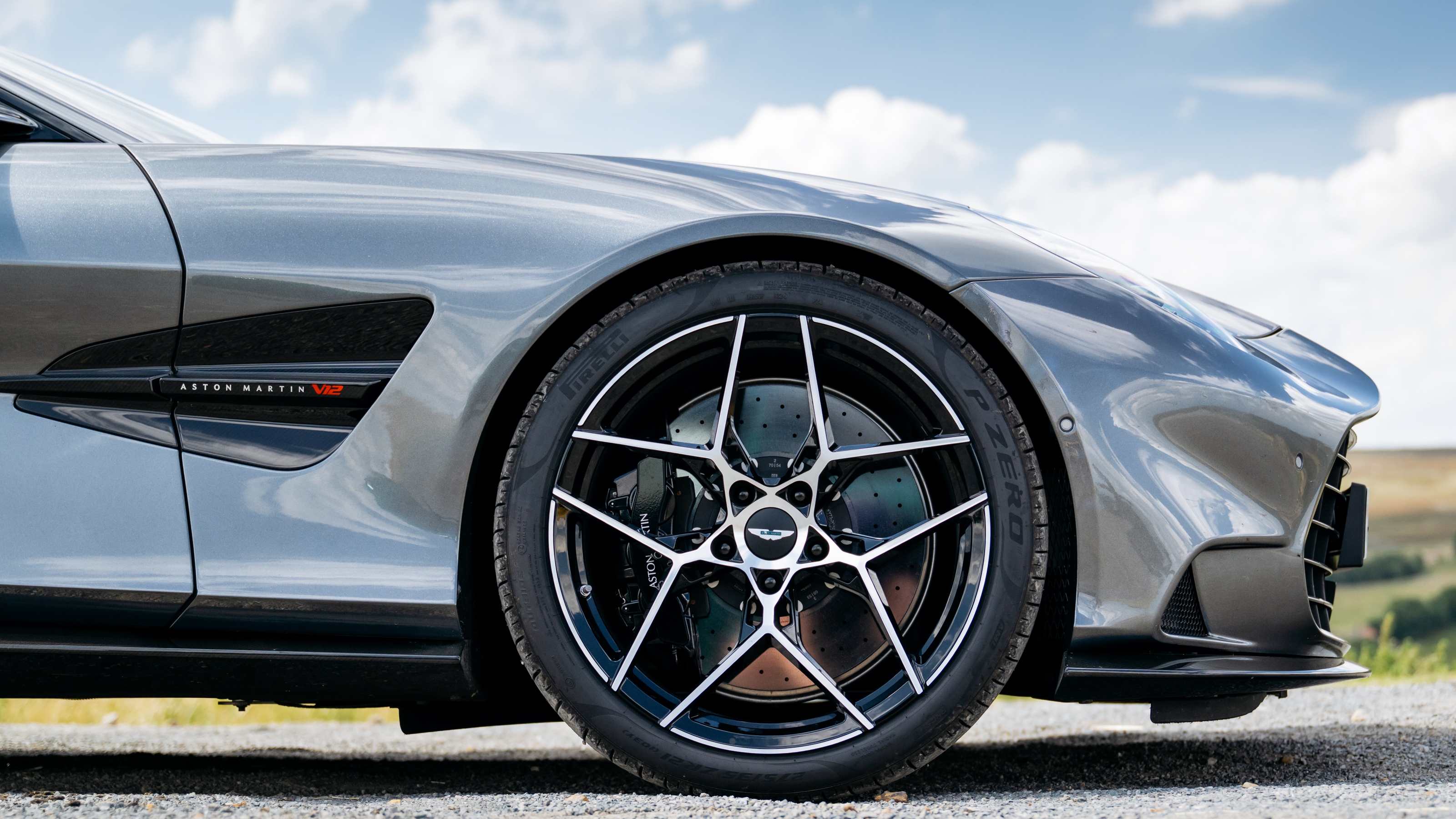 Aston Martin Vanquish side