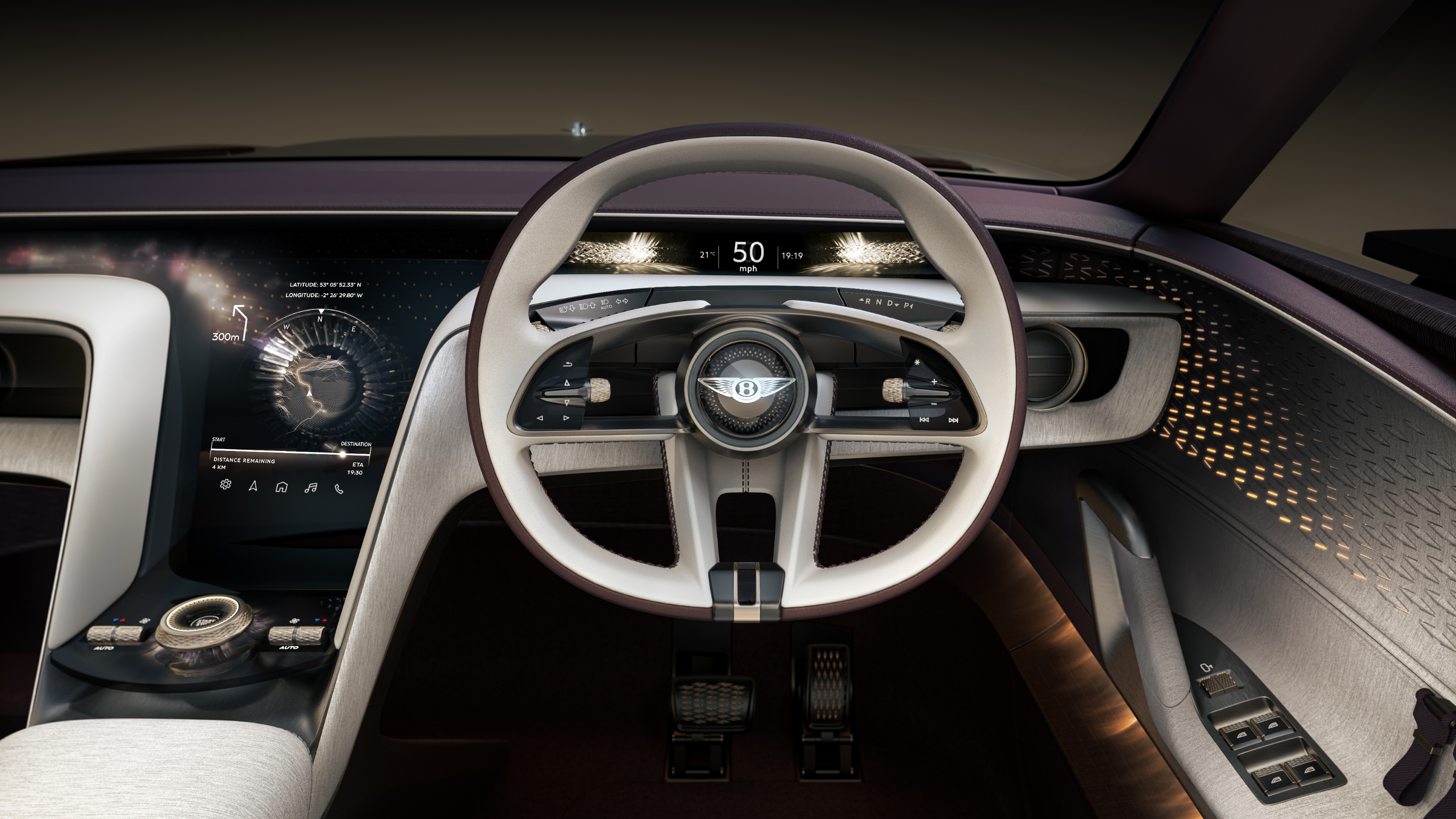 Bentley EXP15 Concept interior