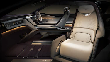 Bentley EXP15 Concept interior