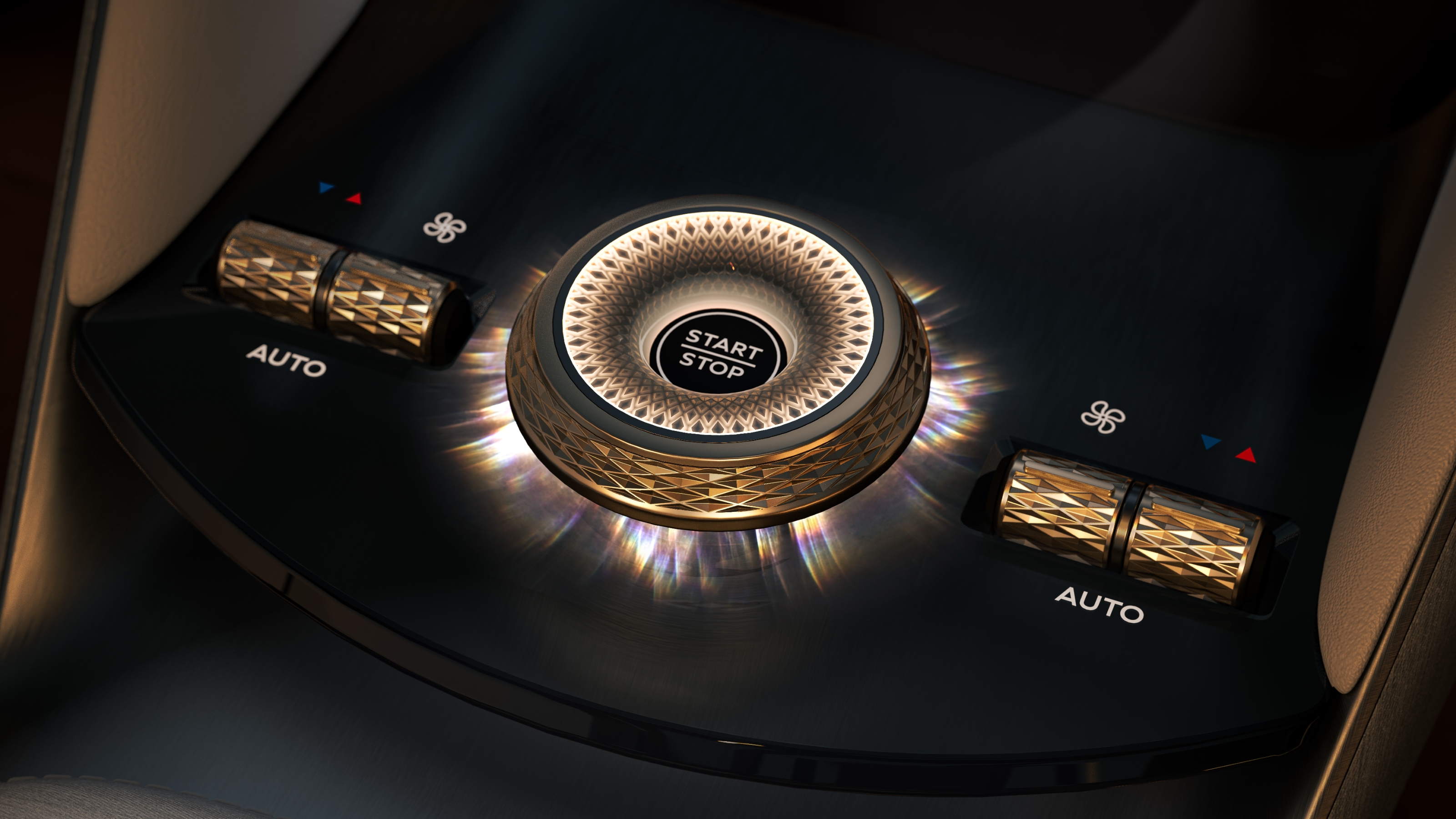 Bentley EXP15 Concept interior details