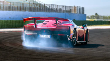 Ferrari F80 rear sliding