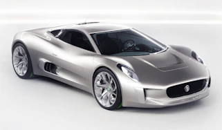 Jaguar C-X75 front