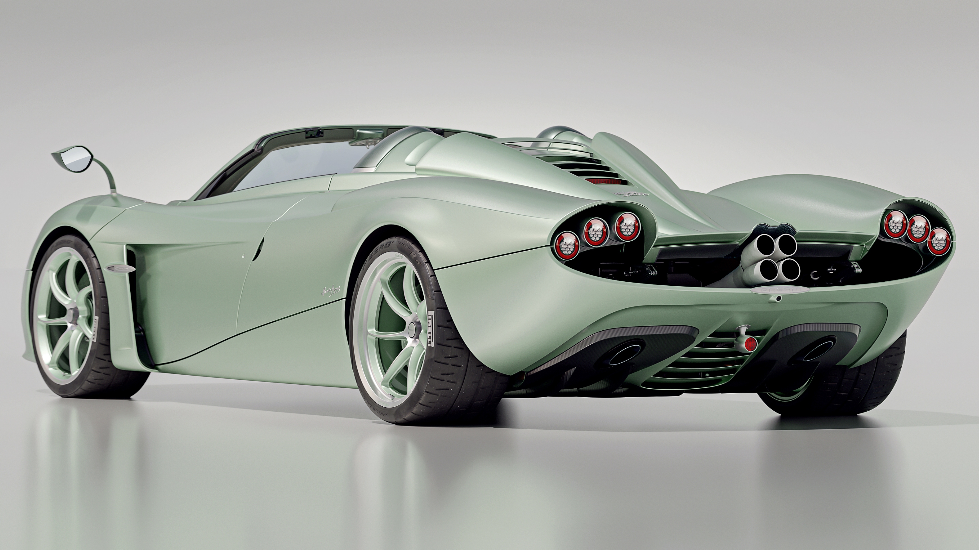 Pagani Huayra Codalunga Speedster rear