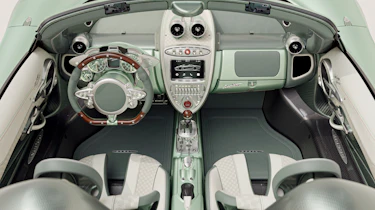 Pagani Huayra Codalunga Speedster interior