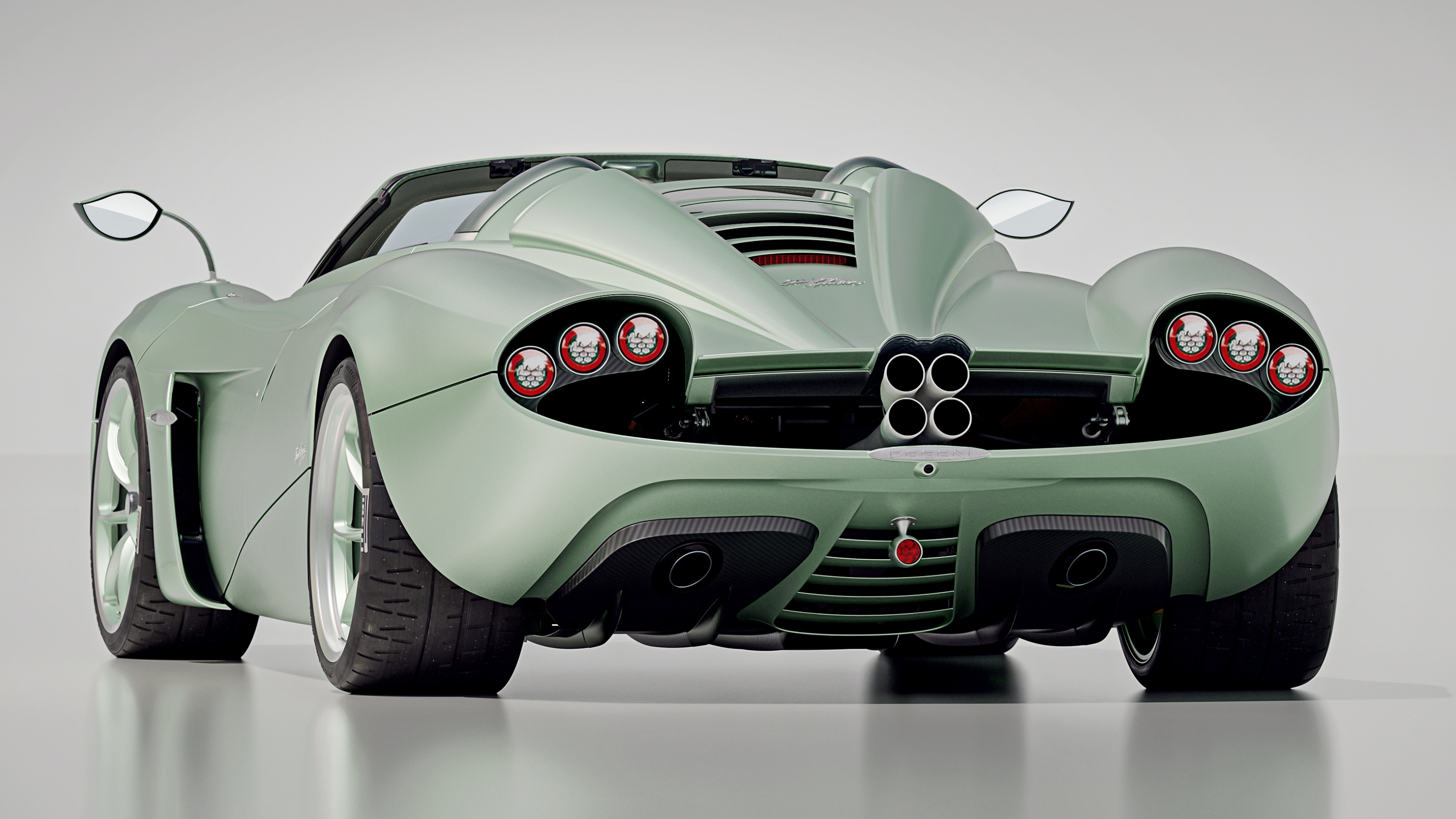 Pagani Huayra Codalunga Speedster rear