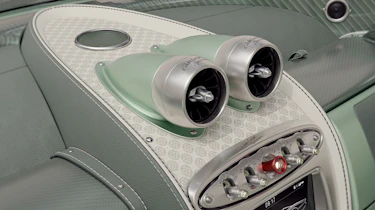 Pagani Huayra Codalunga Speedster interior details