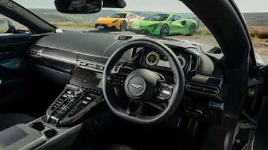 Aston Martin Vantage interior
