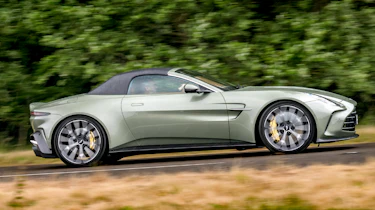 Aston Martin Vantage Roadster side