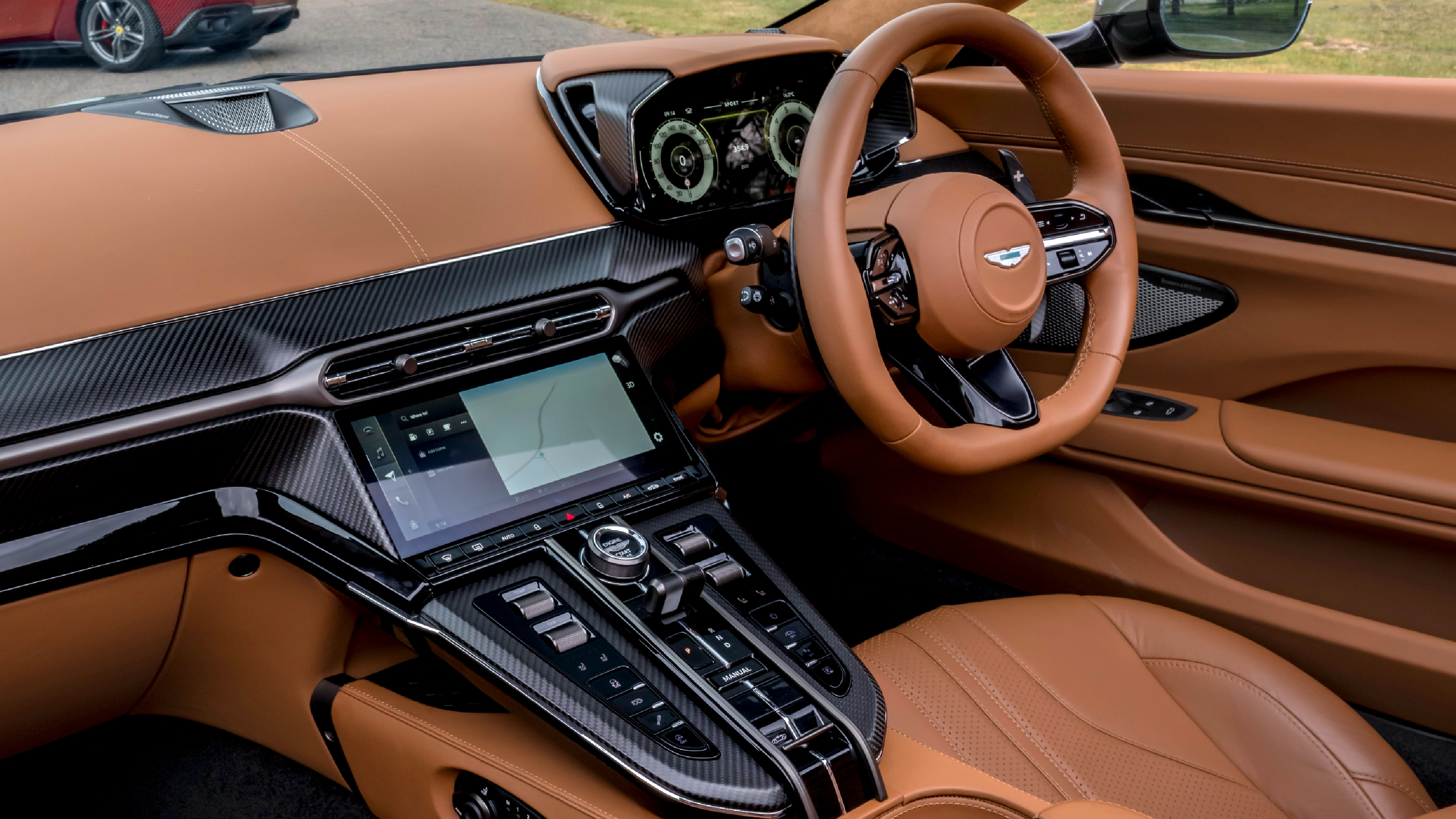 Aston Martin Vantage Roadster interior