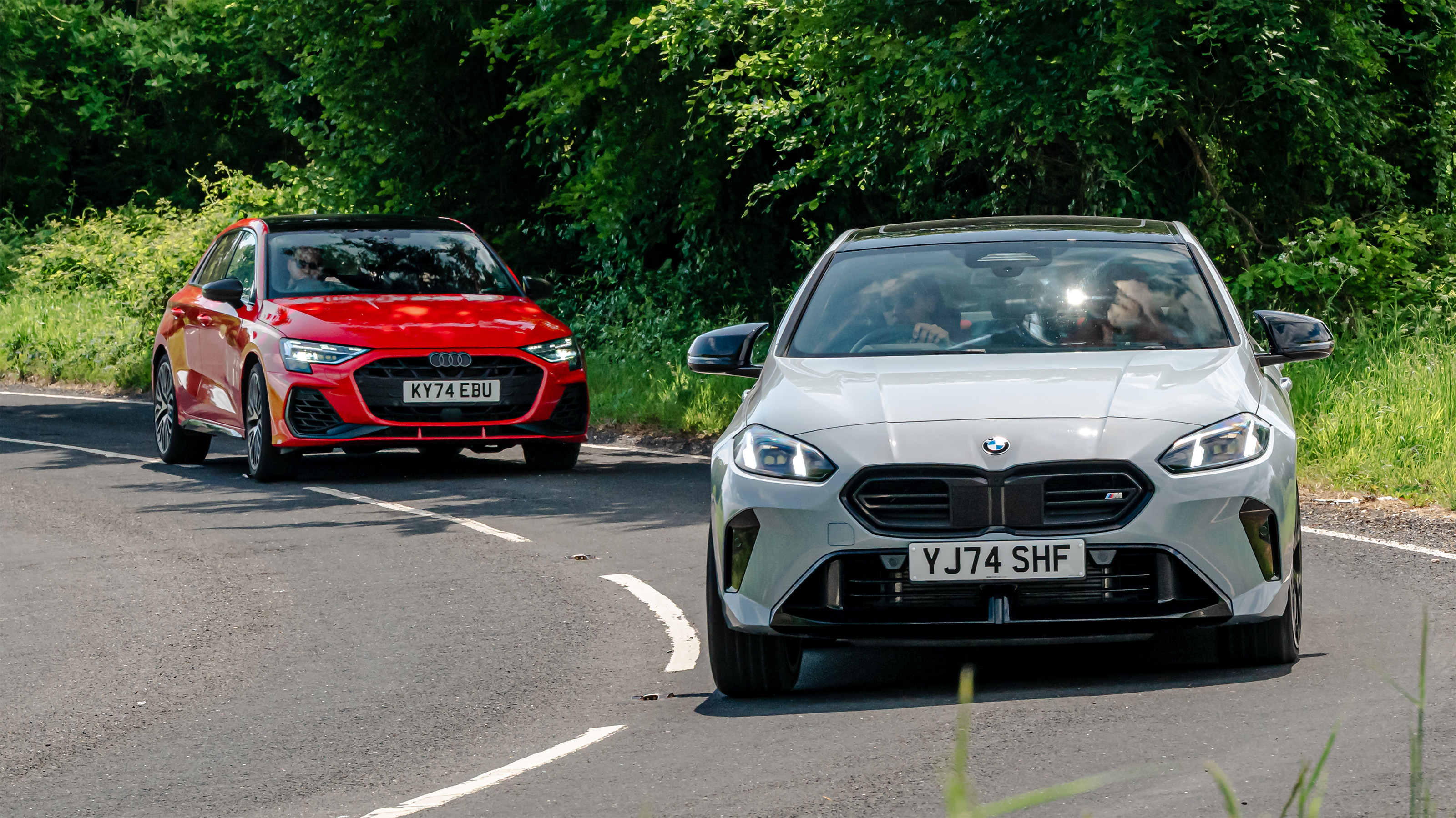 Audi S3 v BMW M235