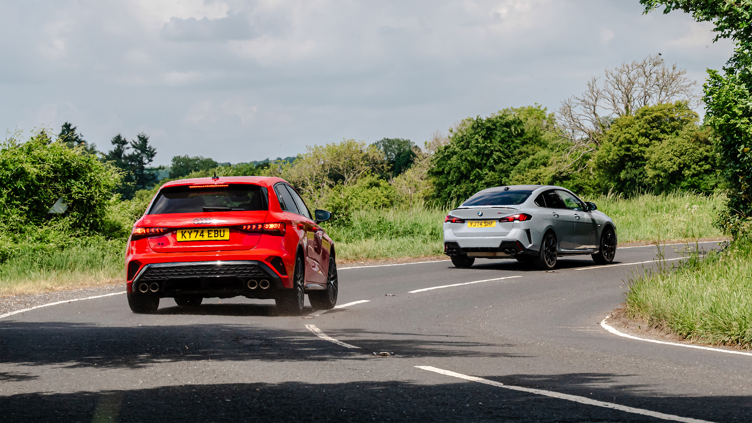 Audi S3 v BMW M235
