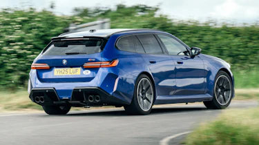 BMW M5 Touring review rear