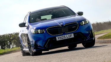 BMW M5 Touring review front