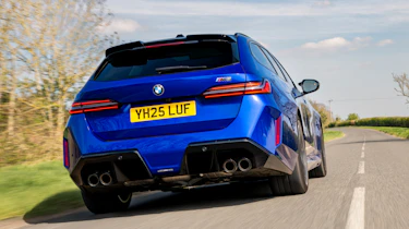 BMW M5 Touring review rear