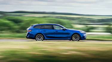 BMW M5 Touring review side