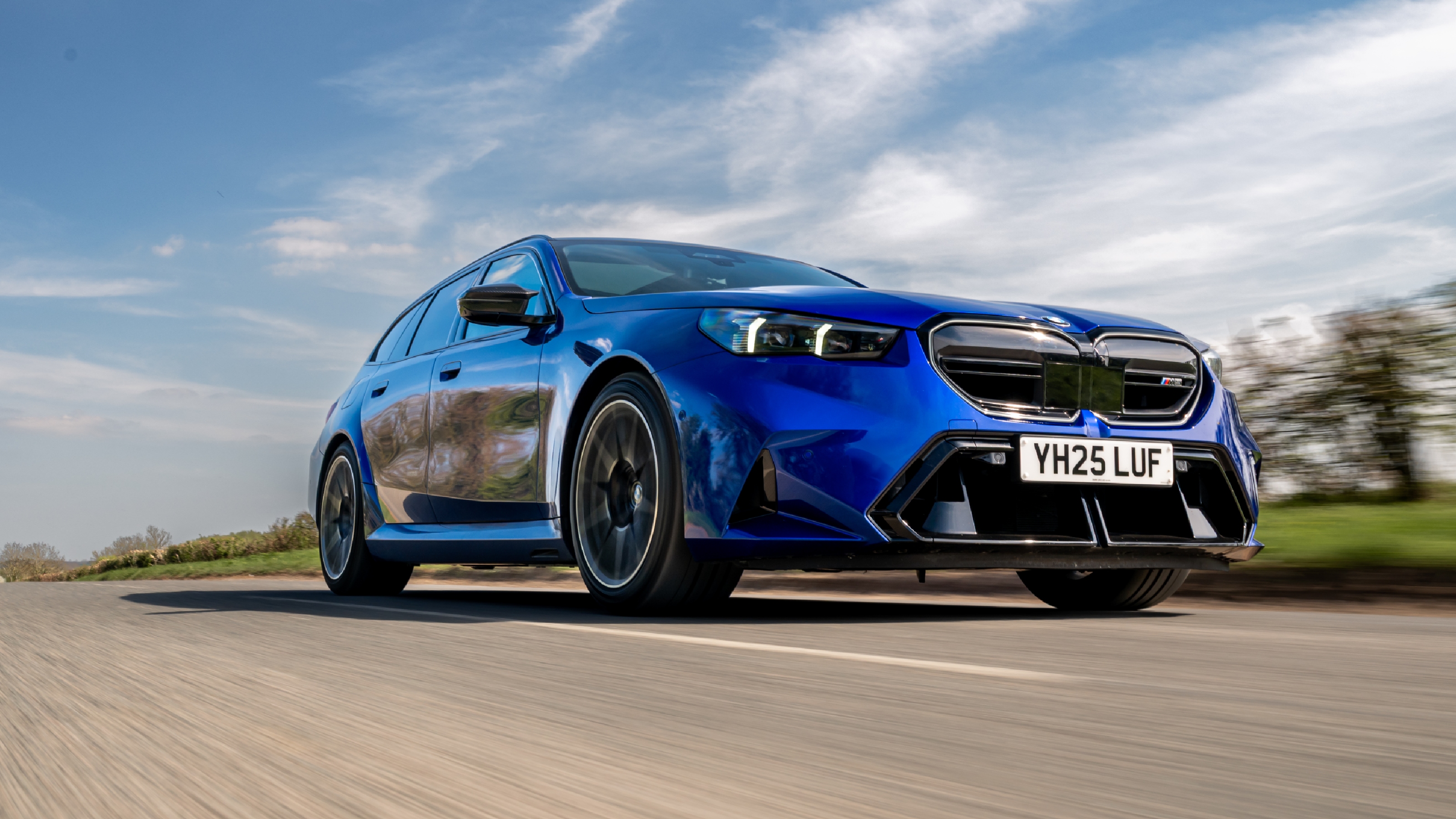 BMW M5 Touring review front