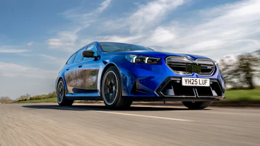 BMW M5 Touring review front
