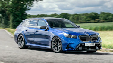 BMW M5 Touring review front