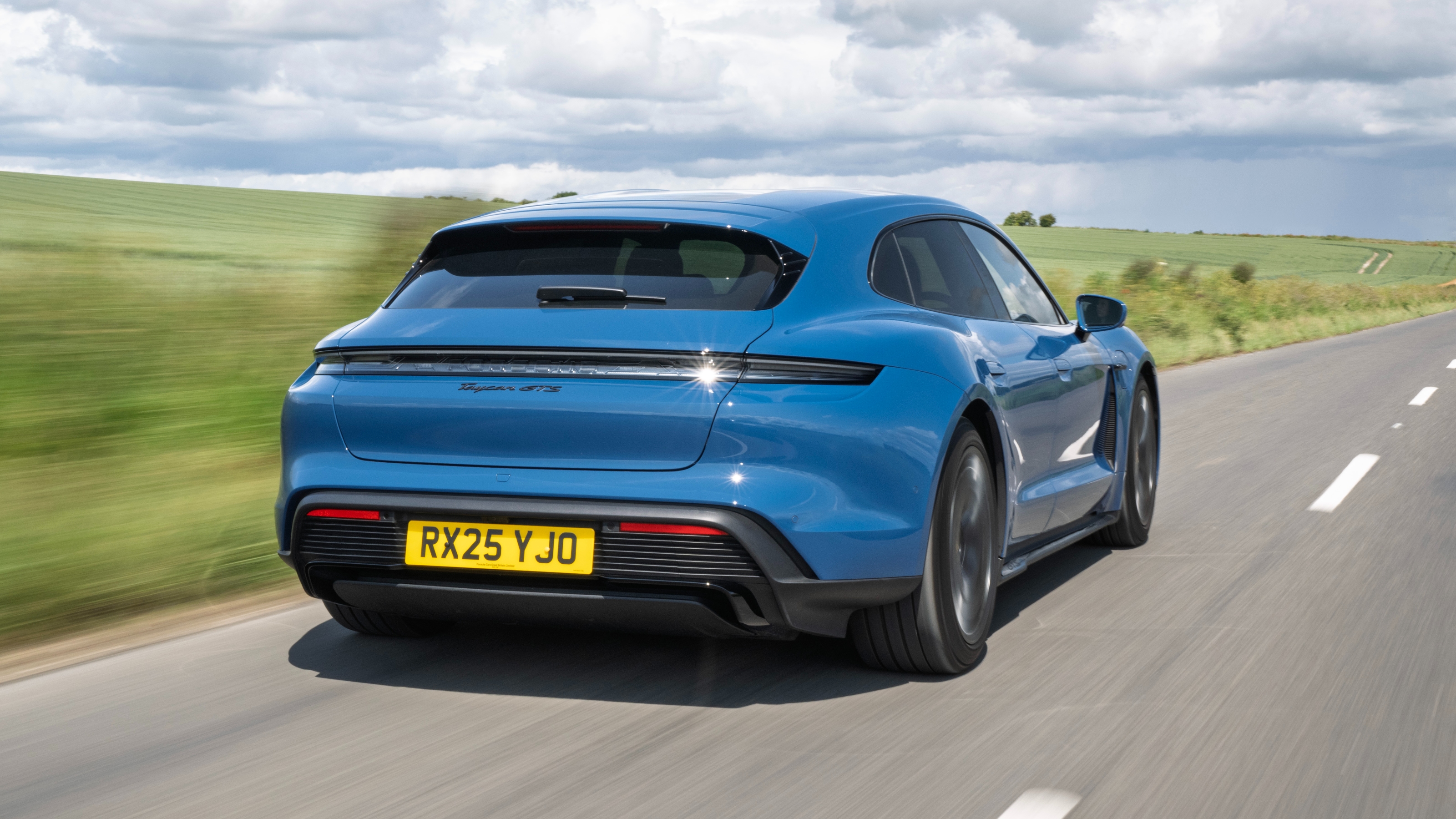 Porsche Taycan GTS Sport Turismo rear