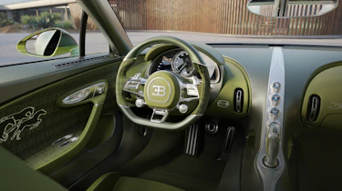Bugatti Brouillard interior