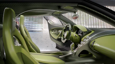 Bugatti Brouillard interior
