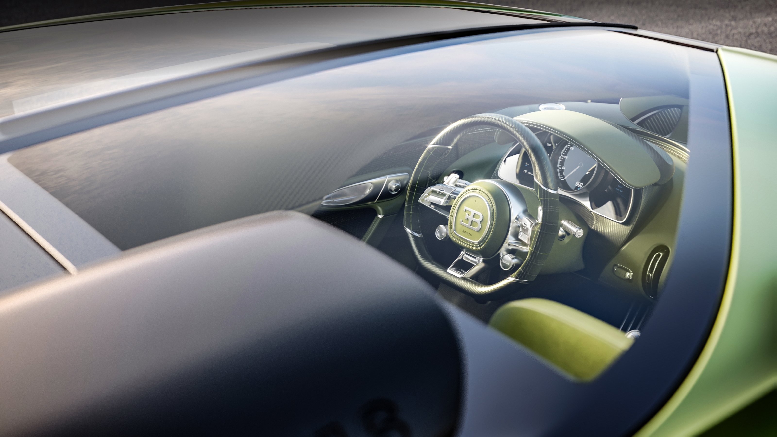 Bugatti Brouillard interior