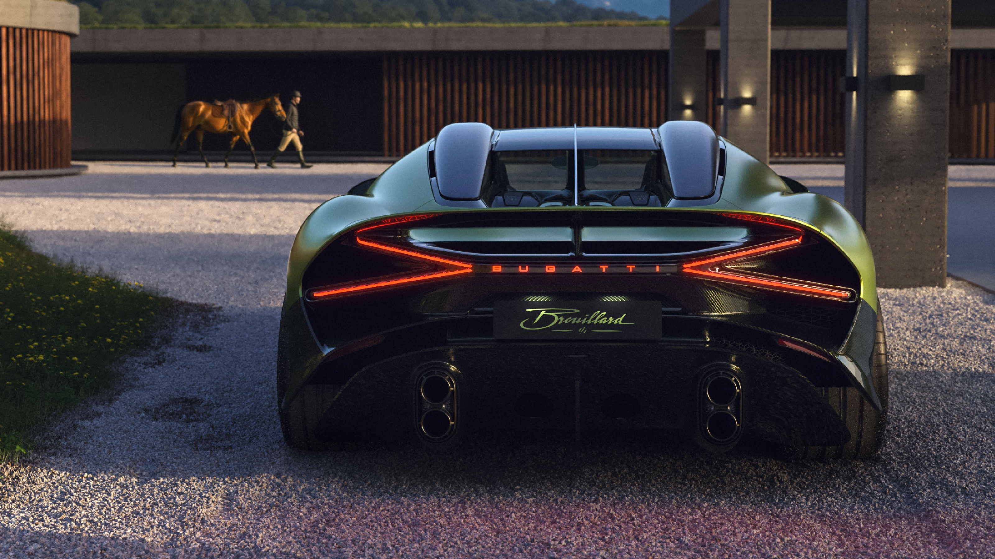 Bugatti Brouillard rear