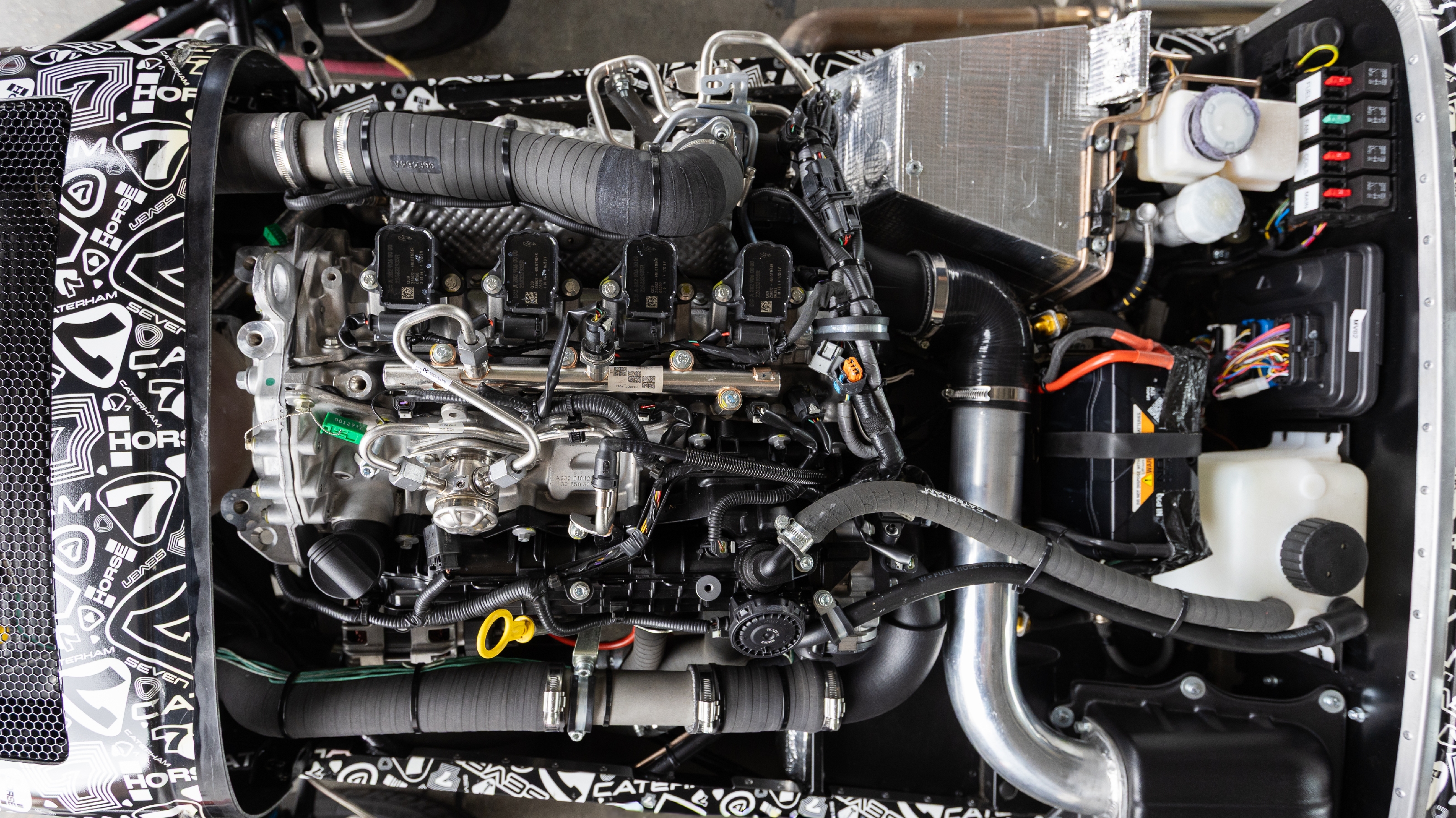 HORSE powered Caterham engine