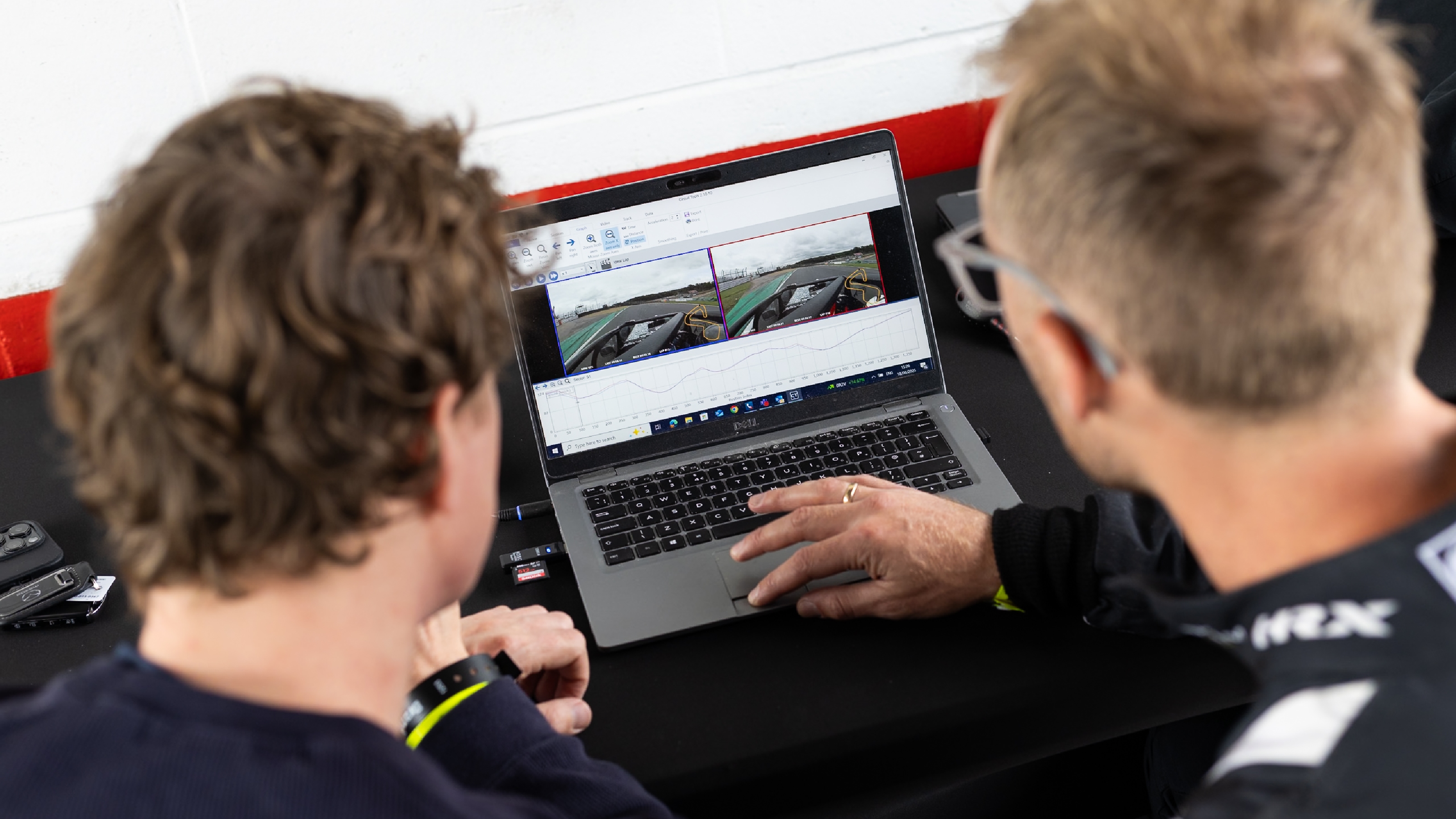 HORSE powered Caterham telemetry