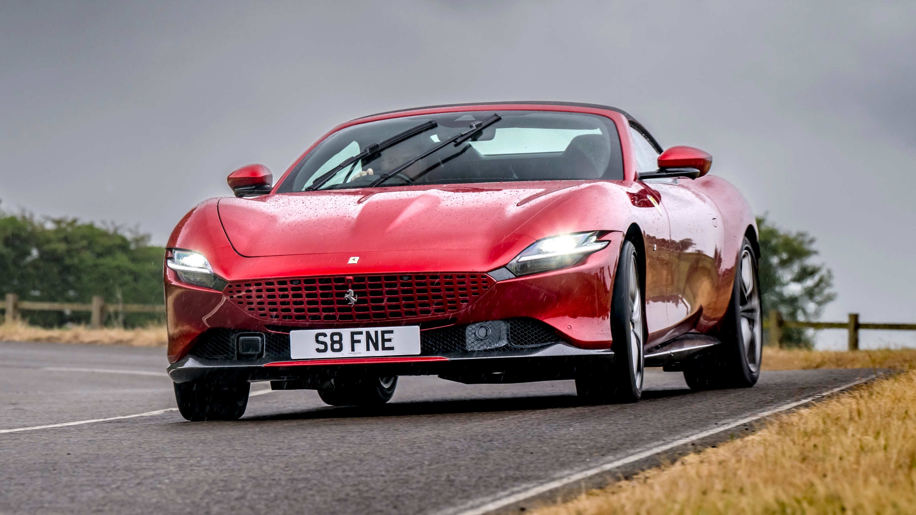 Ferrari Roma Spider front
