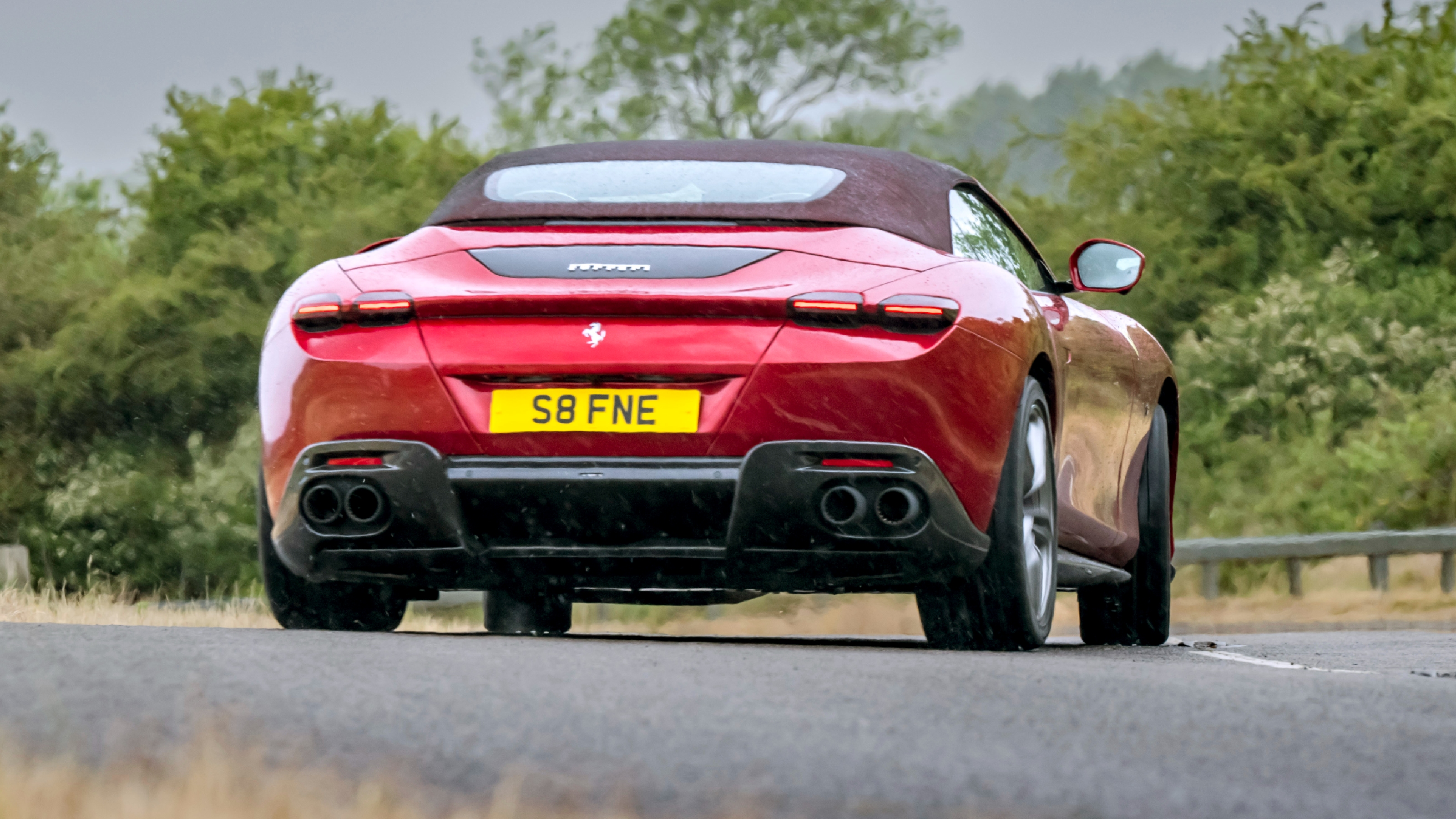 Ferrari Roma Spider rear