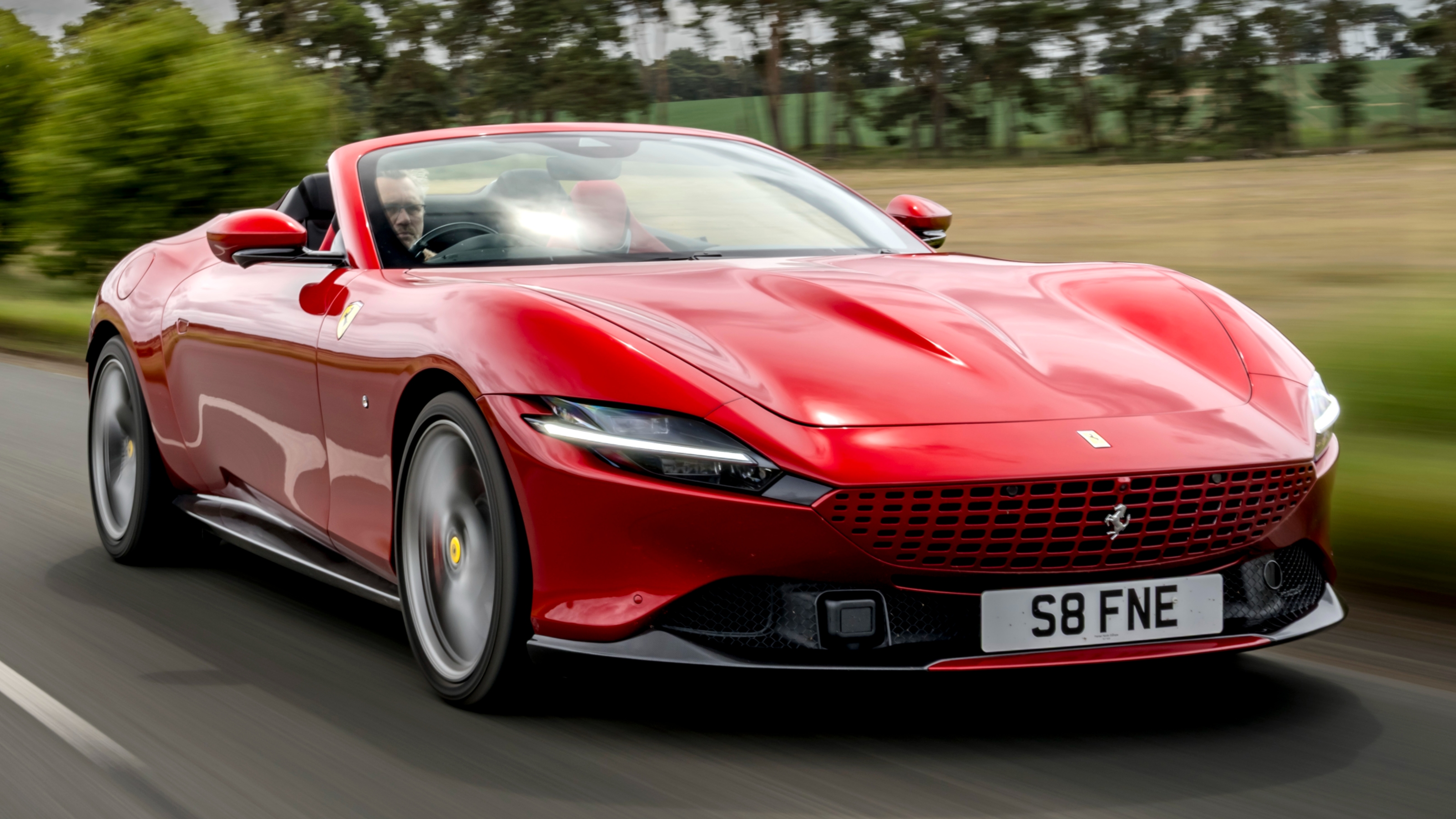 Ferrari Roma Spider front