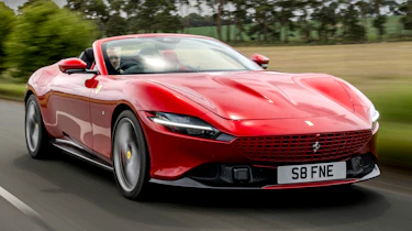Ferrari Roma Spider front