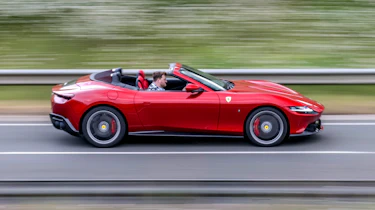 Ferrari Roma Spider side