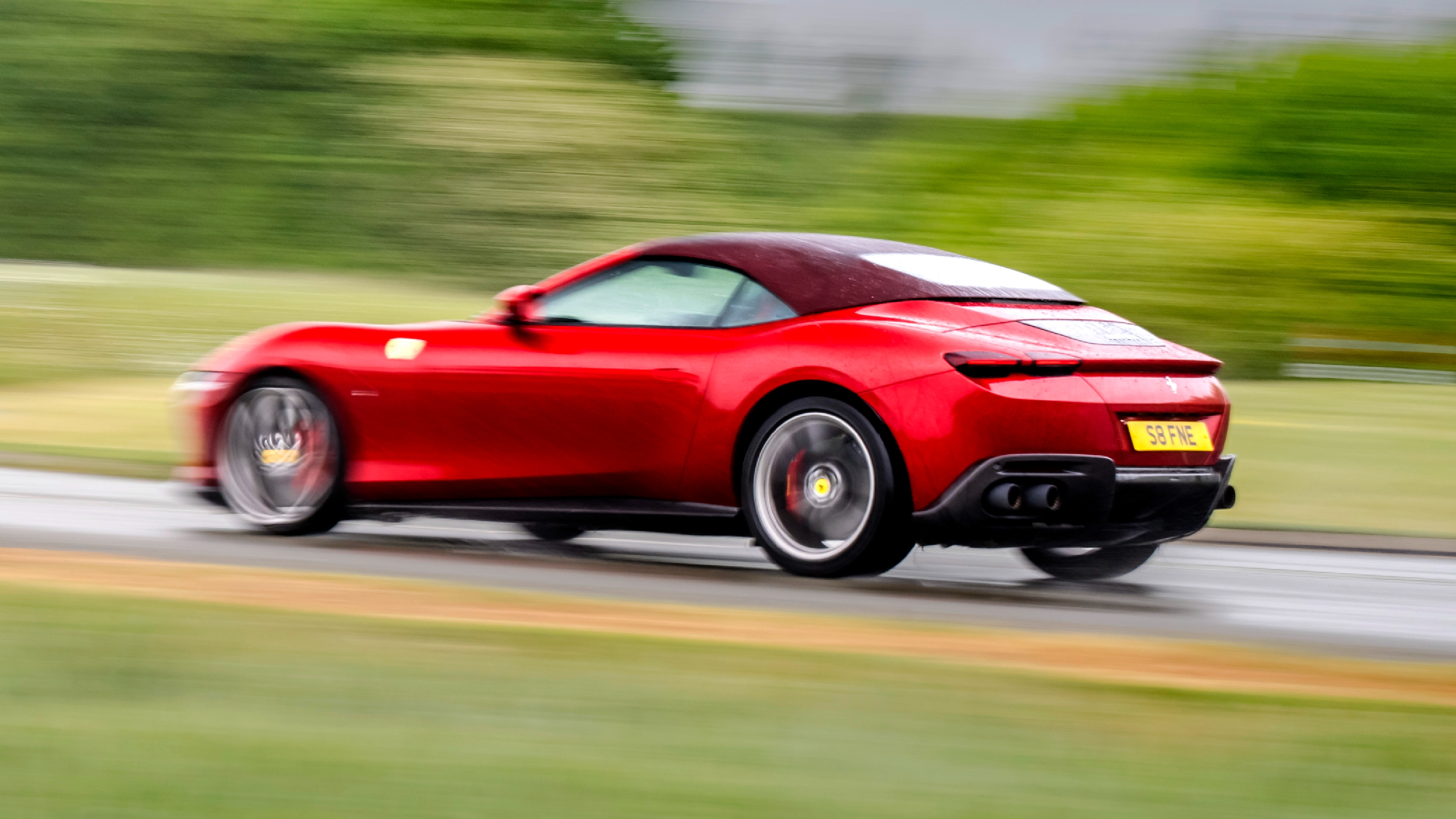 Ferrari Roma Spider rear