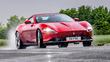 Ferrari Roma Spider front