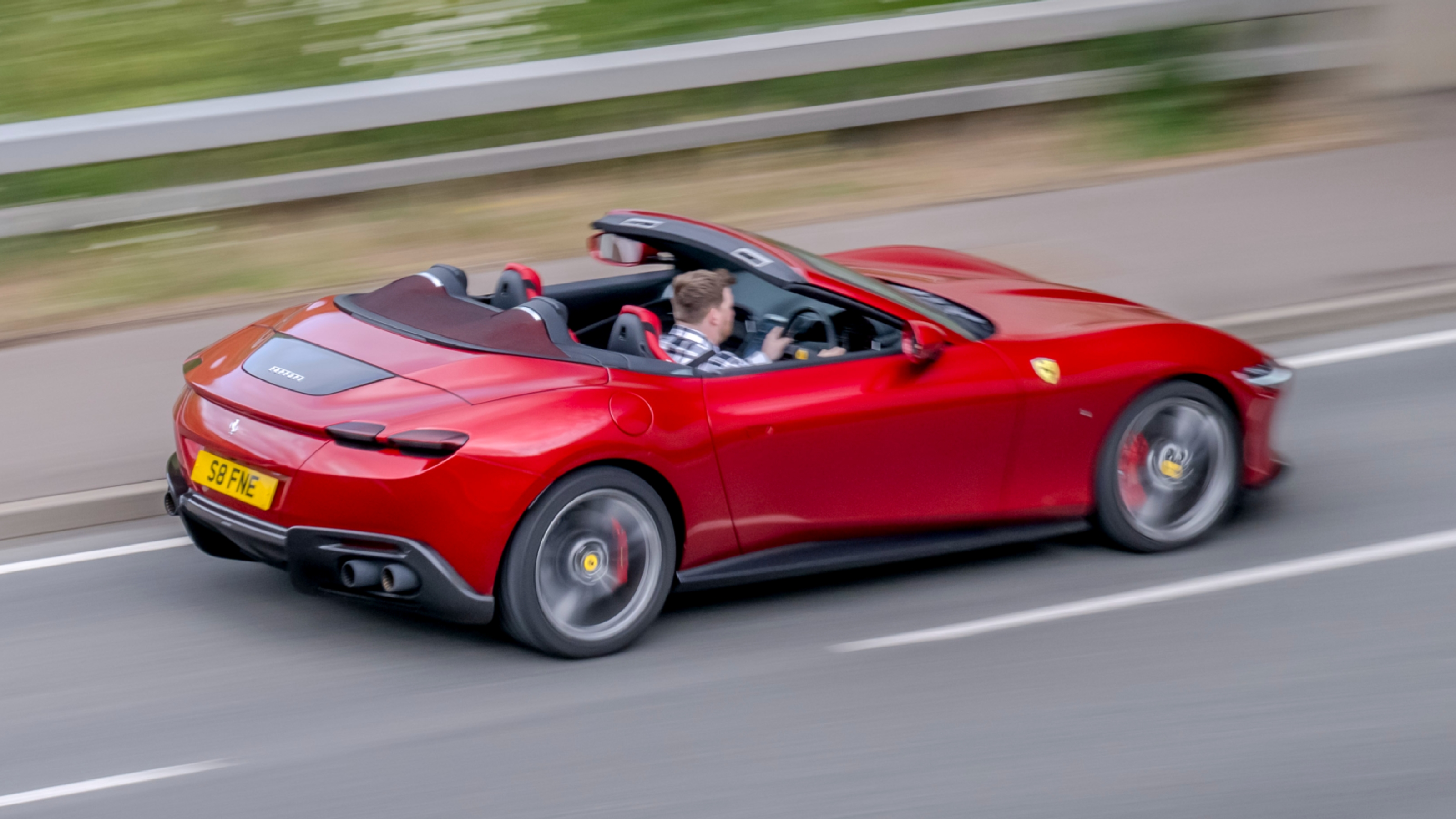 Ferrari Roma Spider rear