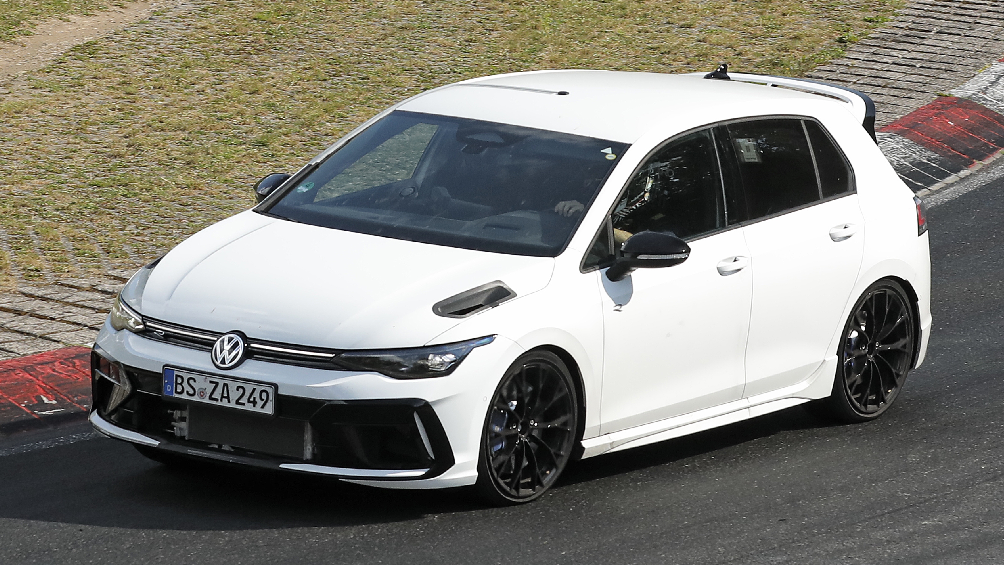 Golf R prototype front