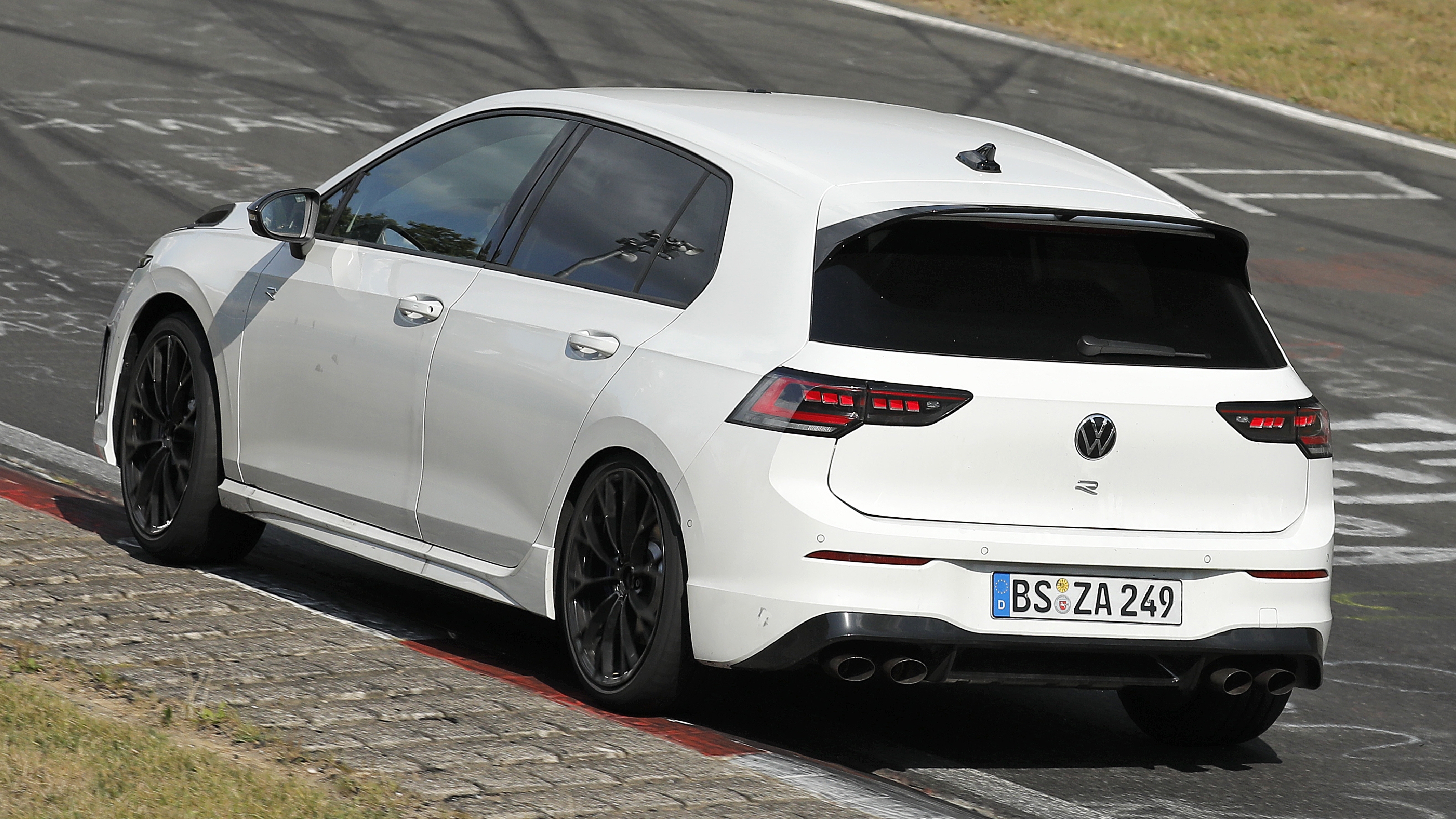 Golf R prototype rear