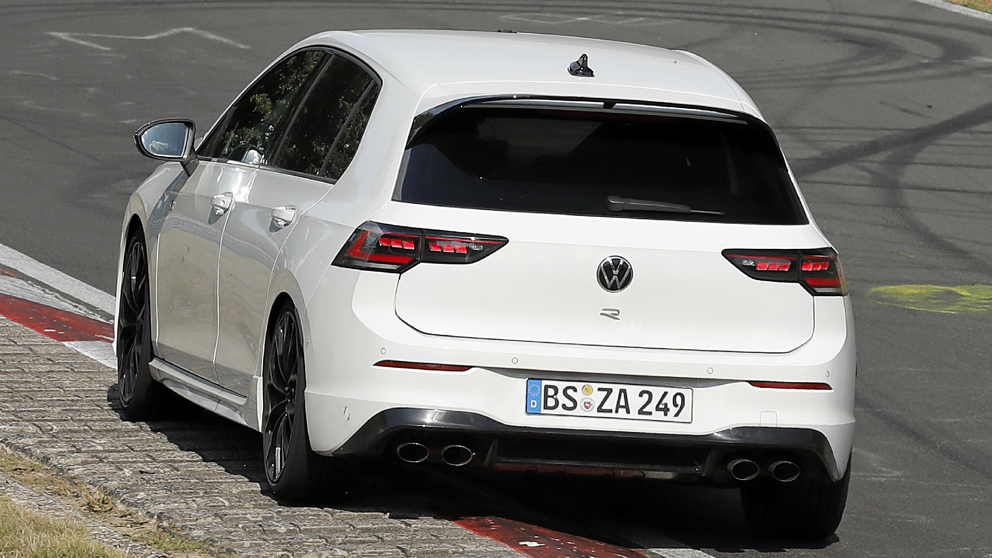 Golf R prototype rear