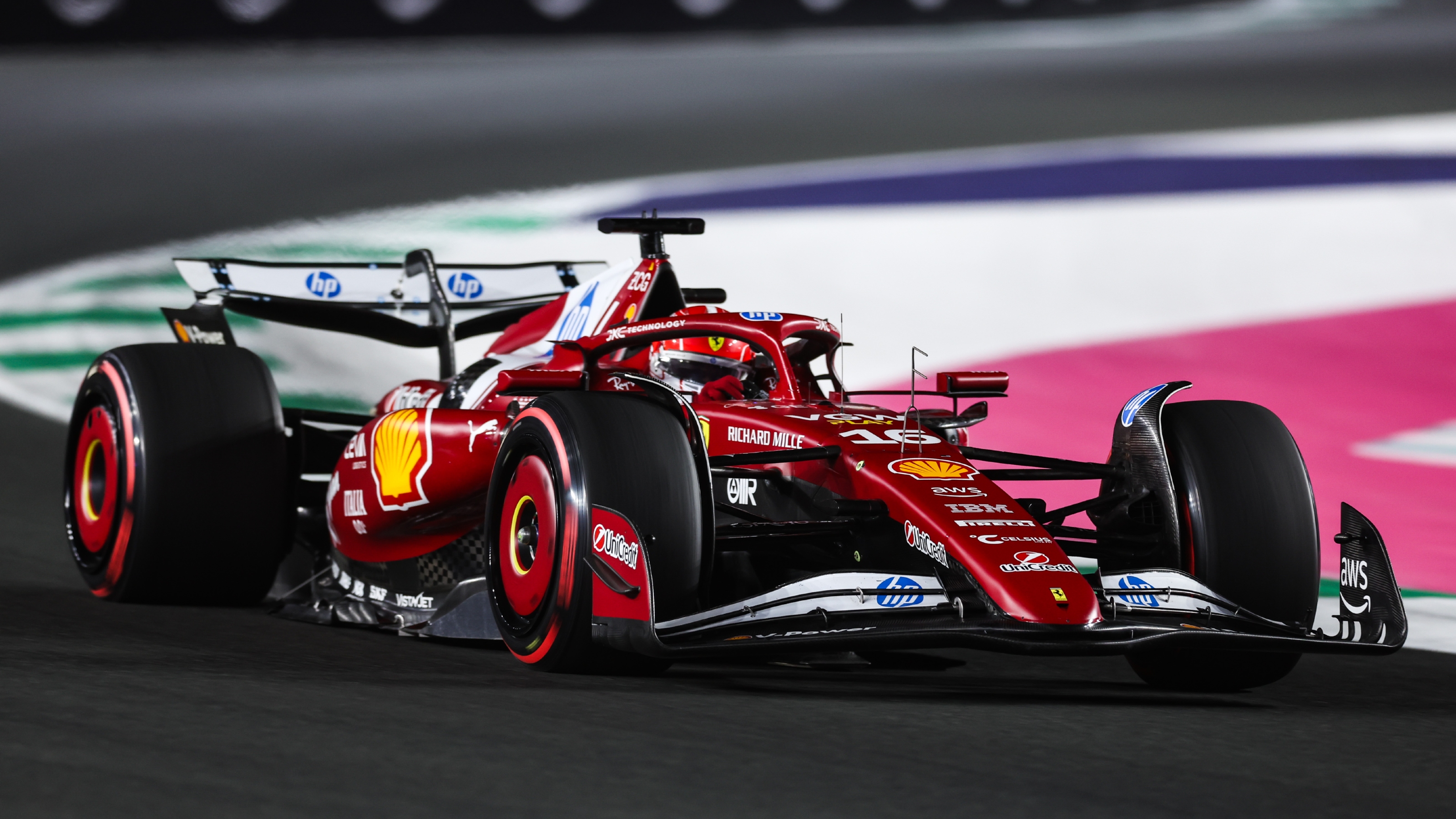 Ferrari and Shell