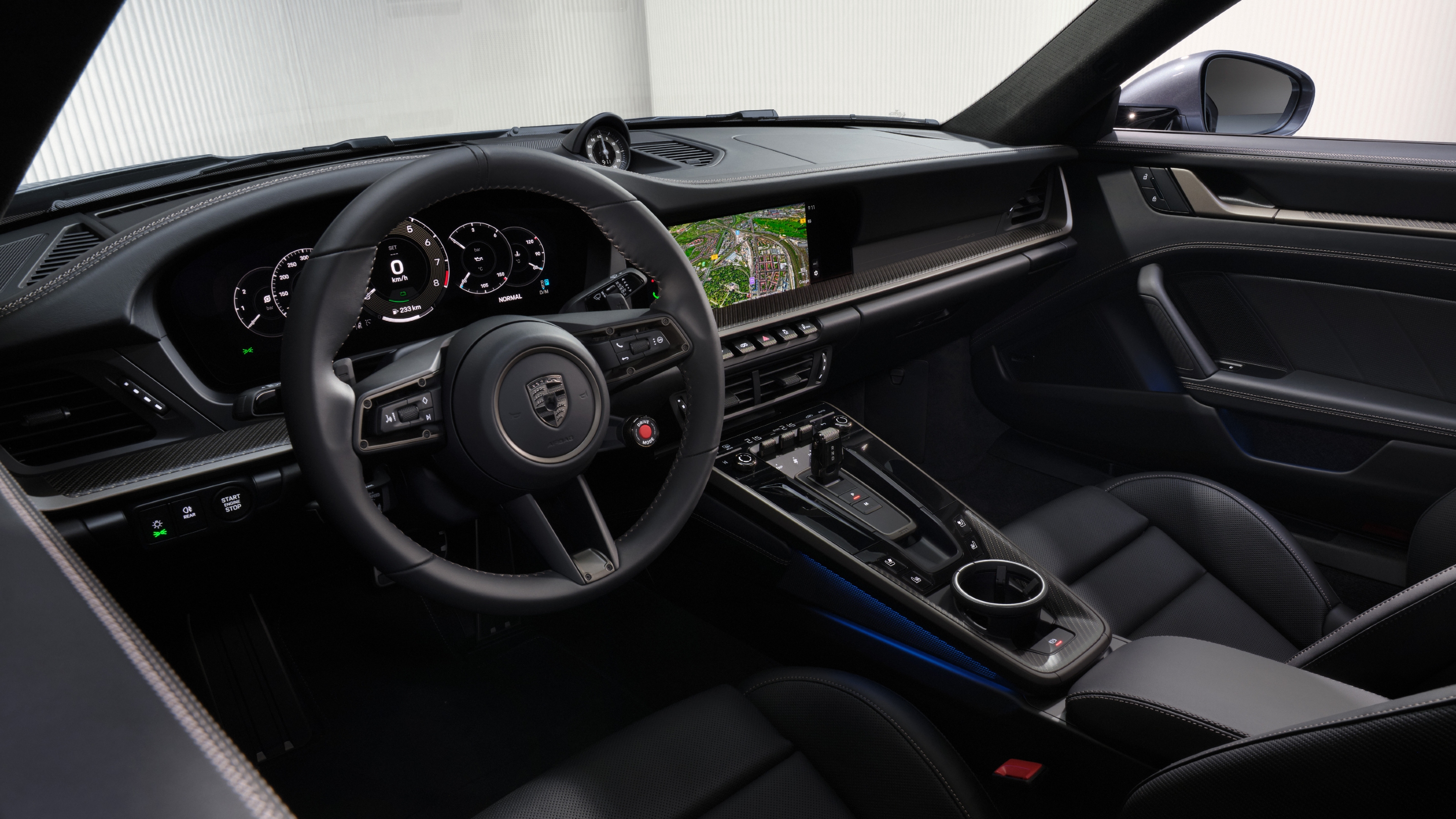 Porsche 911 Turbo S 992.2 interior
