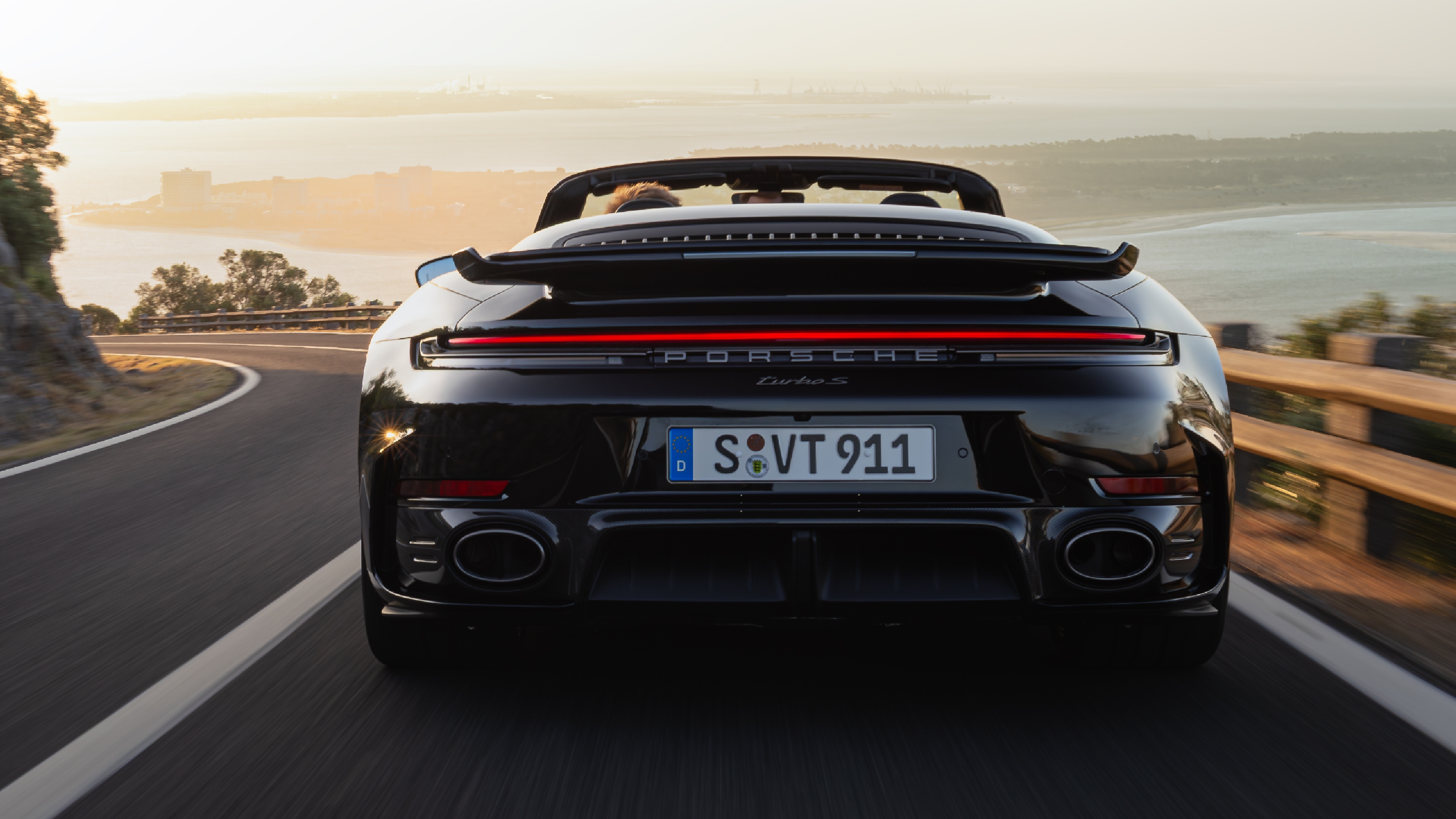 Porsche 911 Turbo S 992.2 rear