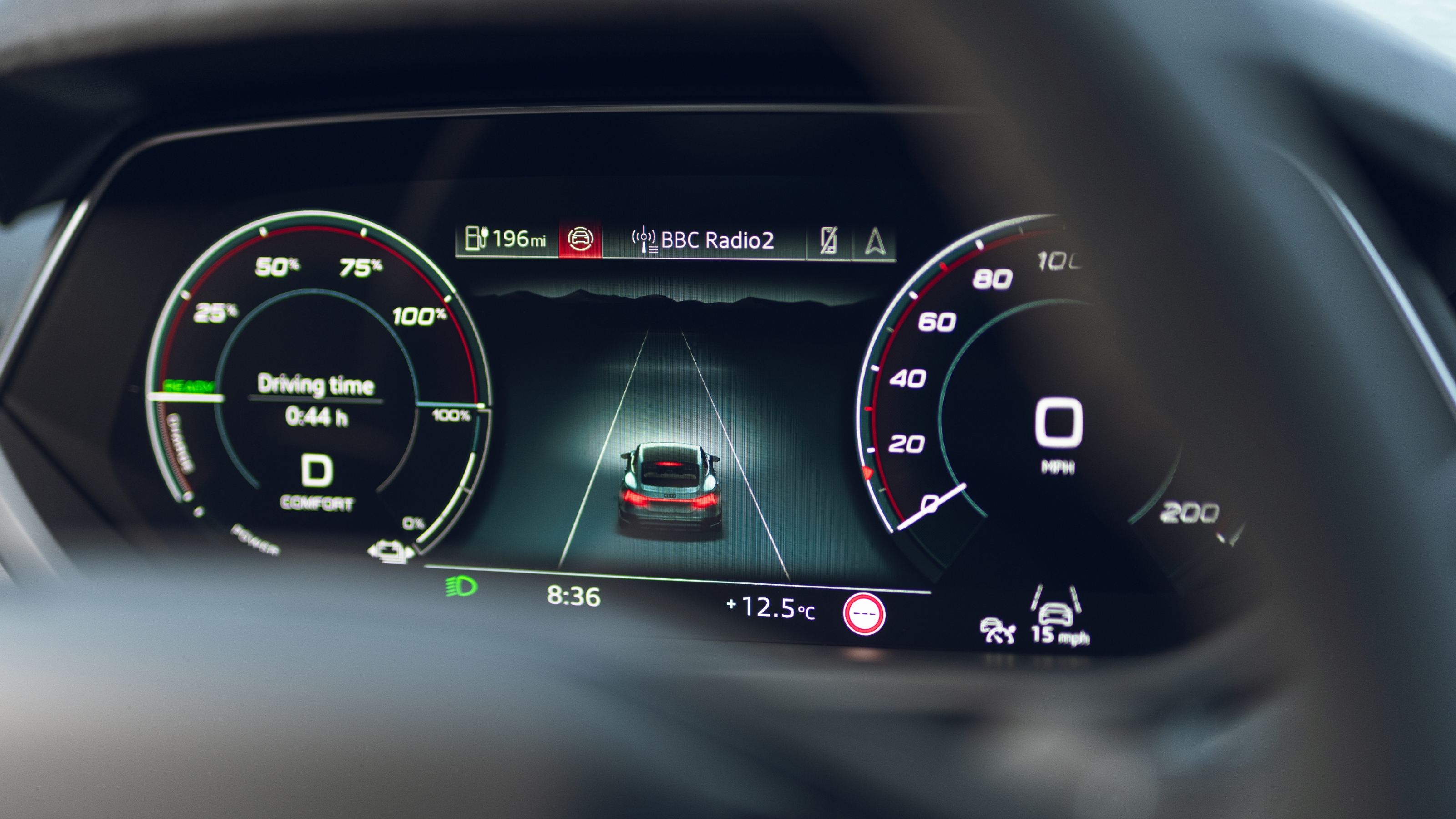 Audi e-tron GT interior