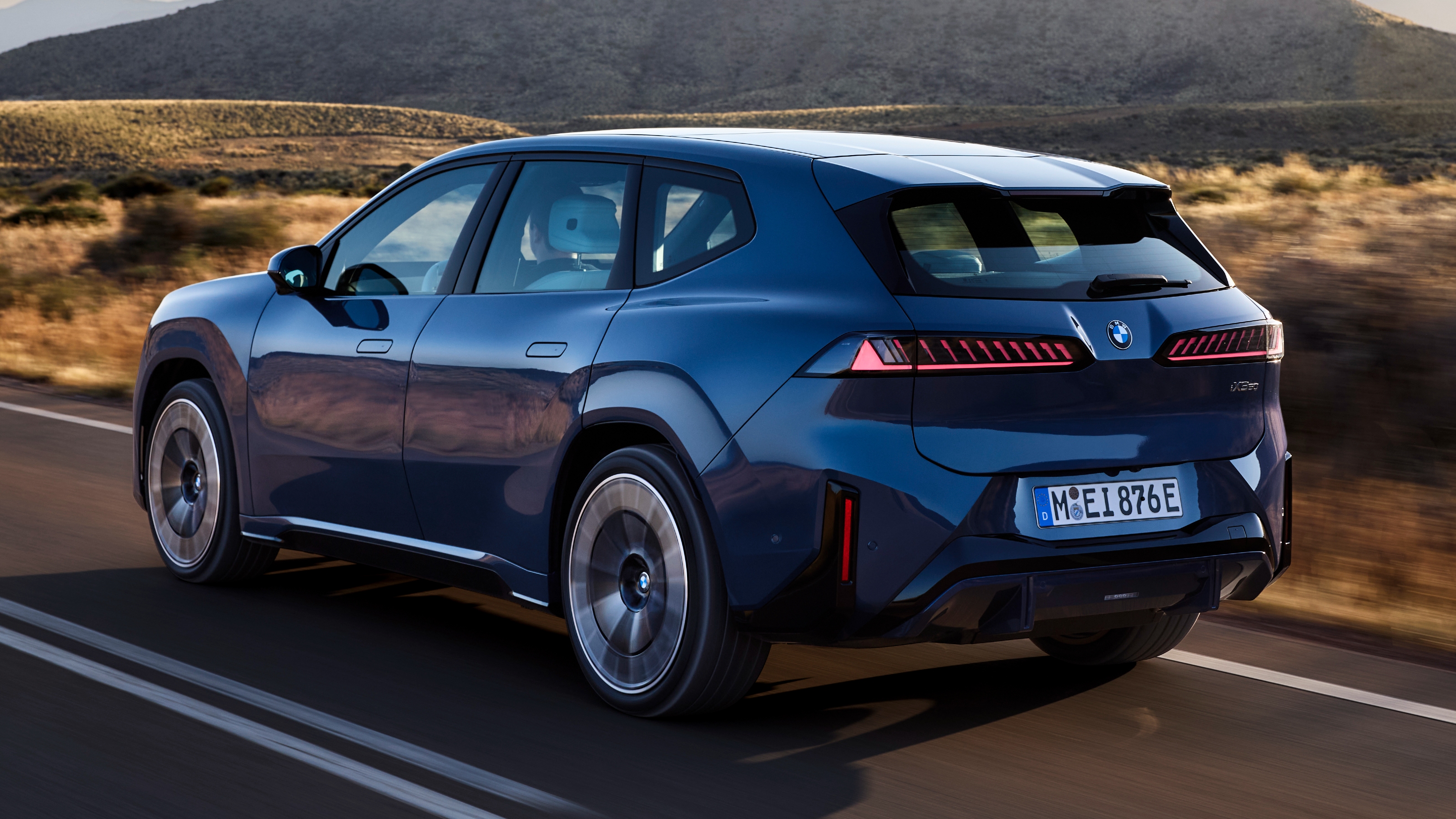 BMW iX3 rear