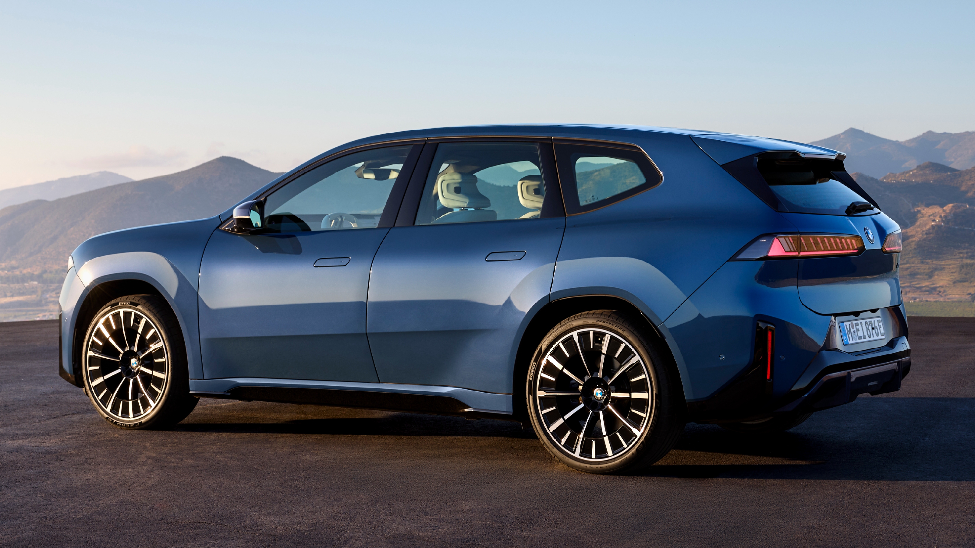 BMW iX3 rear