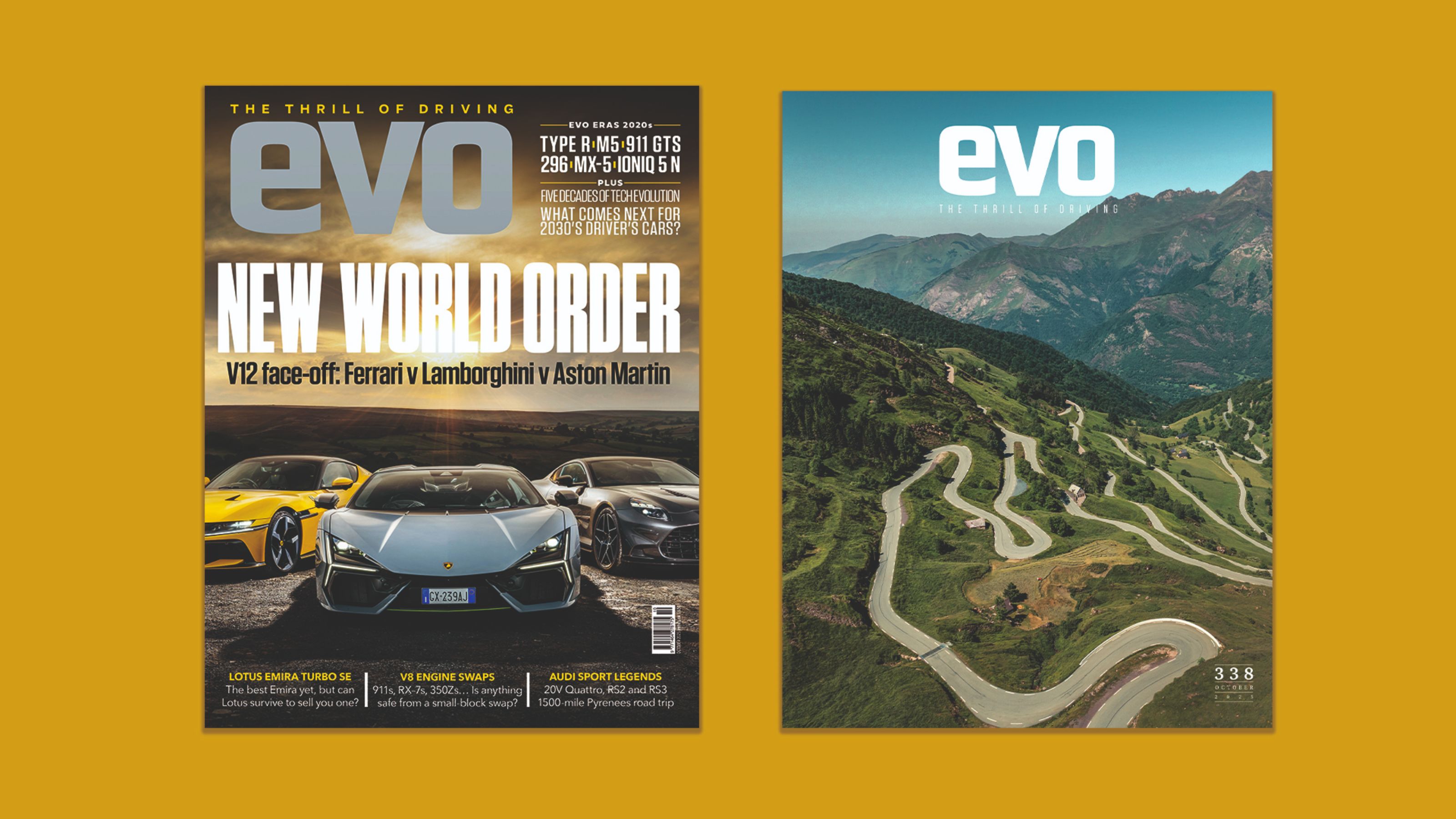 evo 338 covers